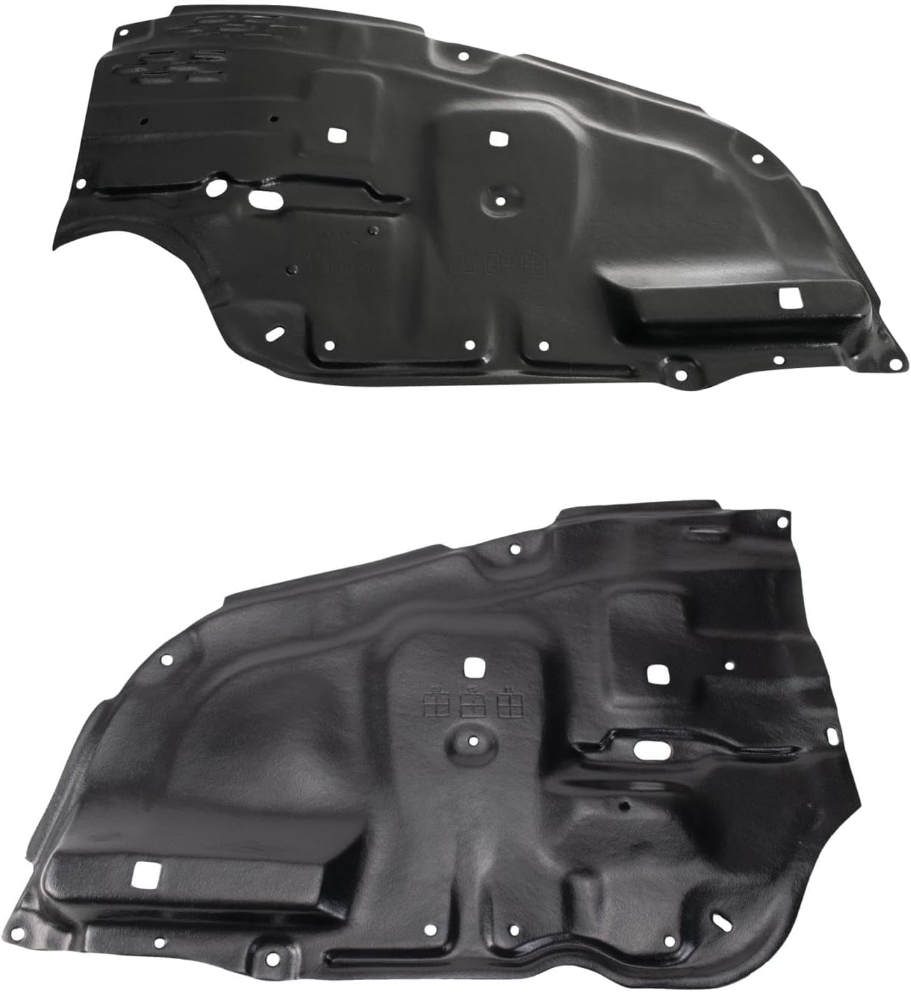 TRQ Driver & Passenger Side Lower Engine Splash Shield Kit
