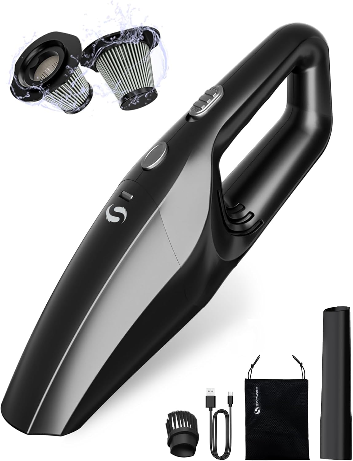 Powerful Cordless Car Vacuum - SERVOMASTER