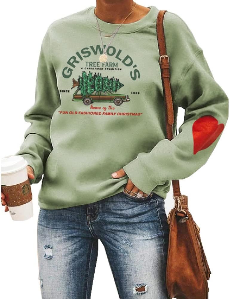 Festive Family Sweatshirt by Griswold's Tree Farm