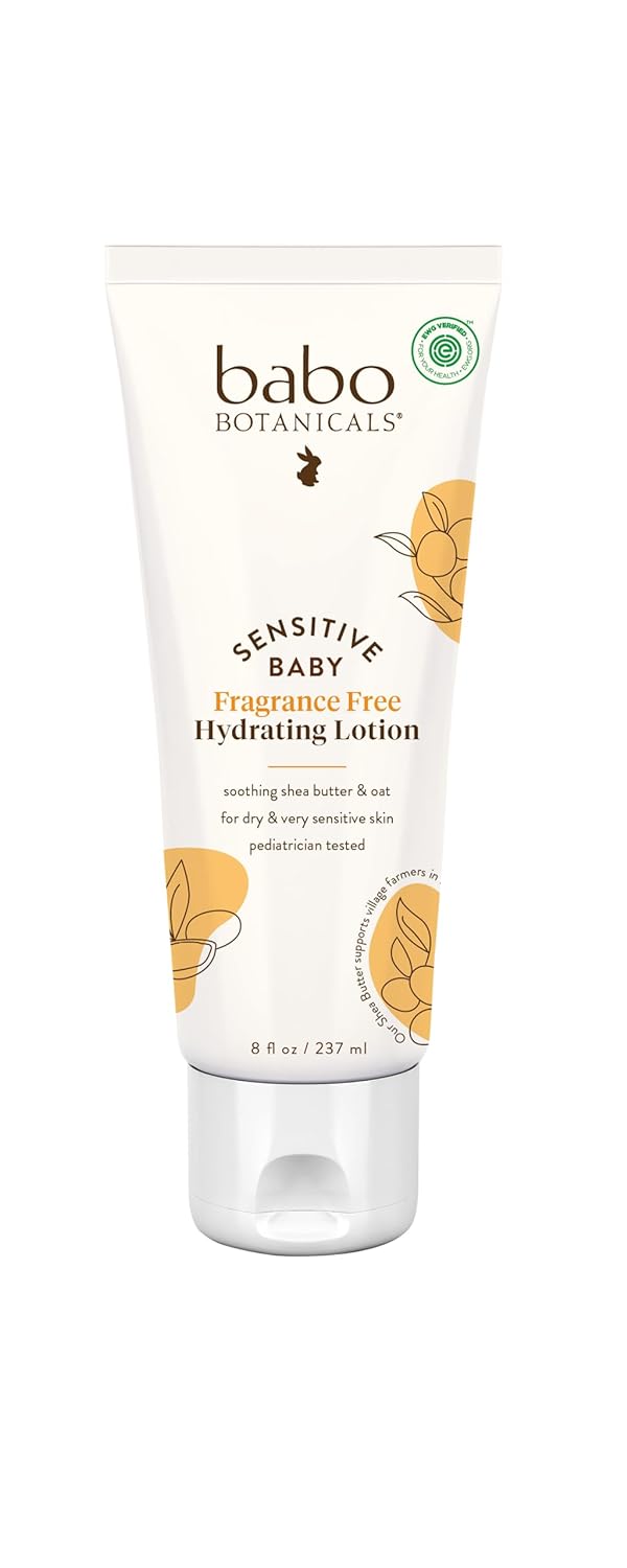 Babo Botanicals Daily Hydrating Lotion - Gentle Moisture for Sensitive Skin