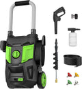 Electric Pressure Washer 4500PSI Max 3.0GPM - Portable High Power