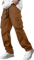 Men's Cargo Joggers Comdecevis - Stretch Lightweight Tactical Pants