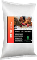 50 lb Bag Oyster Shell - Calcium Rich Bird Grit for Poultry