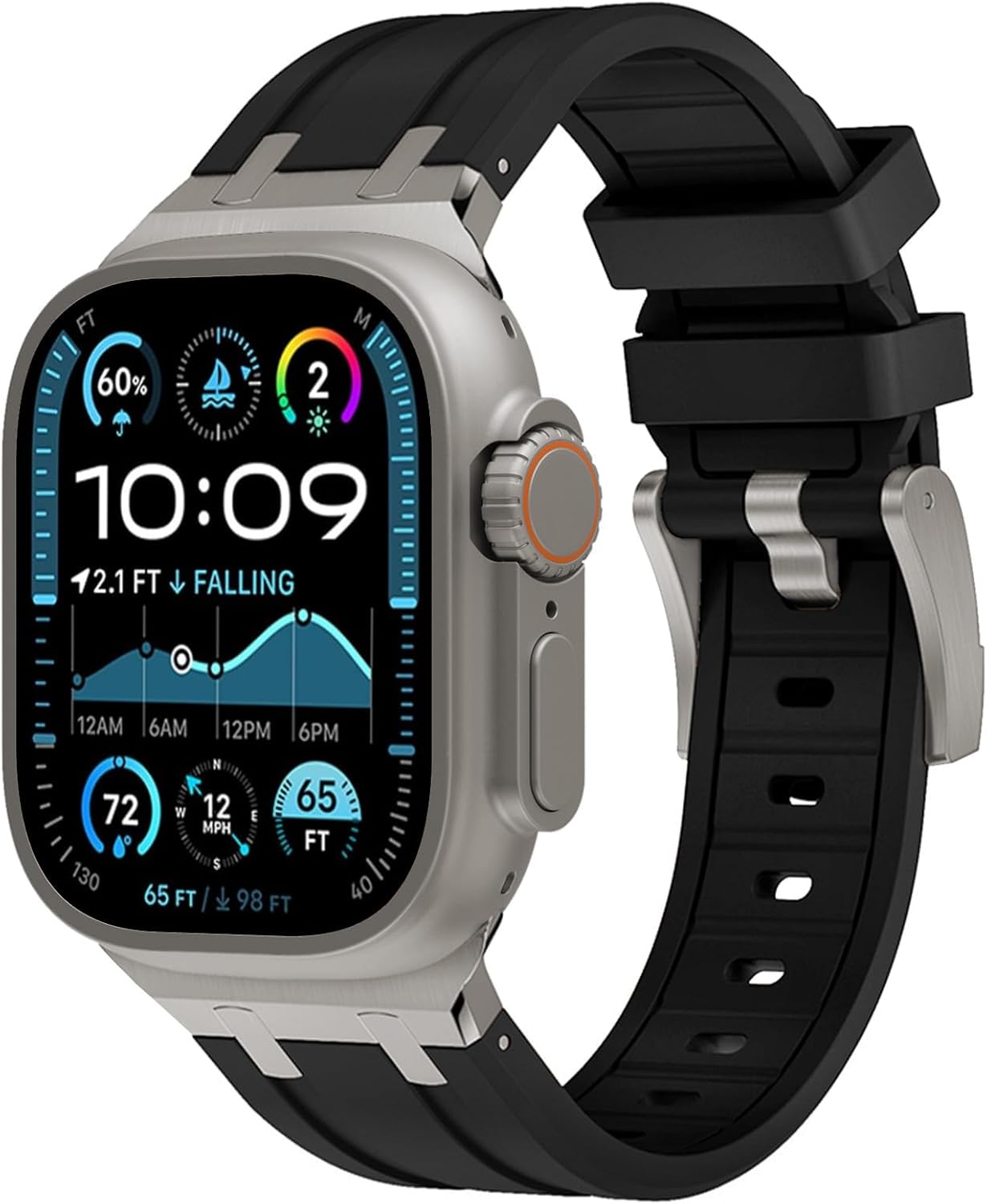 WINGLE Apple Watch Band: Luxury Silicone Straps