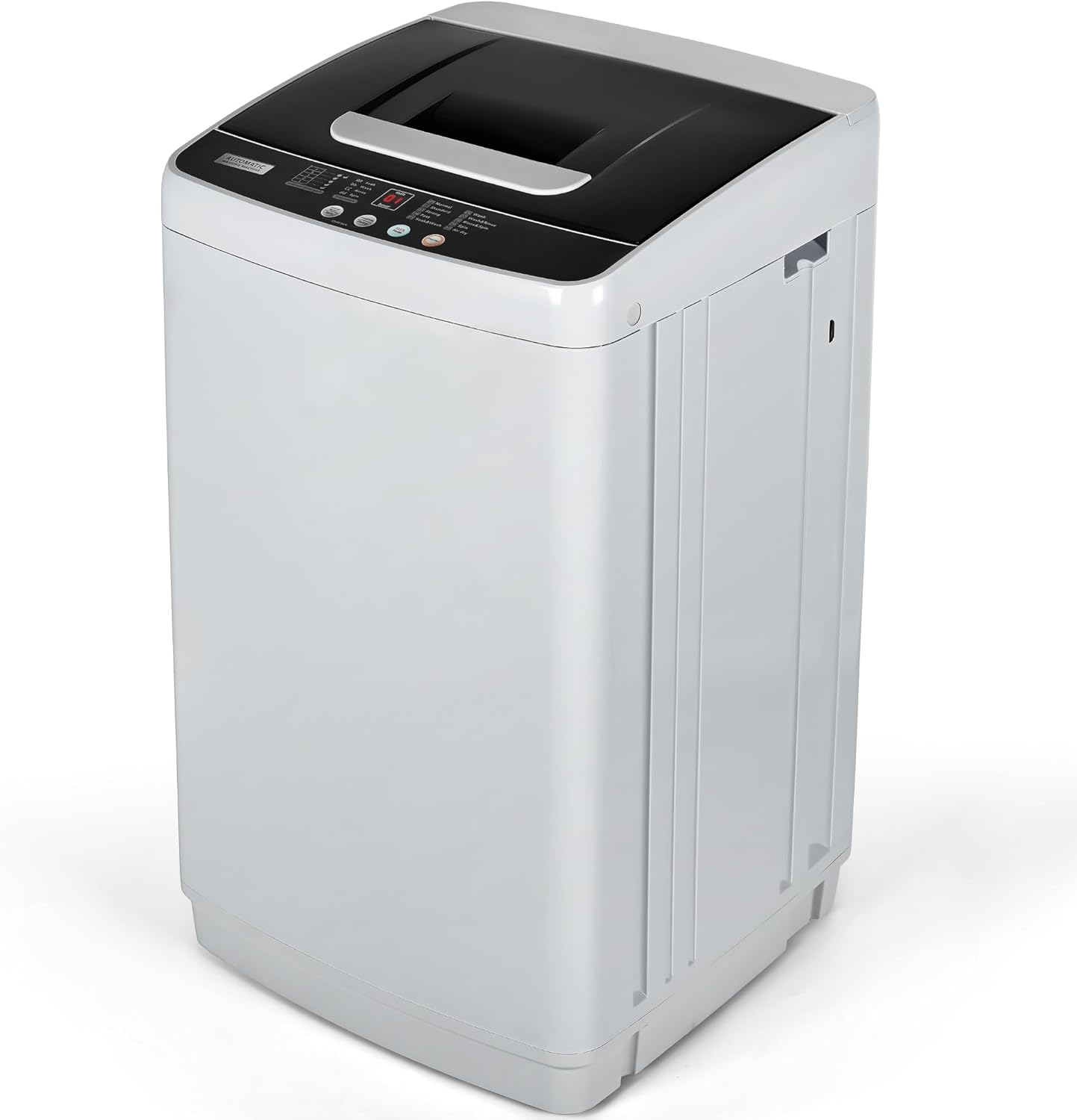 Euhomy Compact Portable Washer - 1.03cu.ft Capacity, 10 Programs, Drain Pump