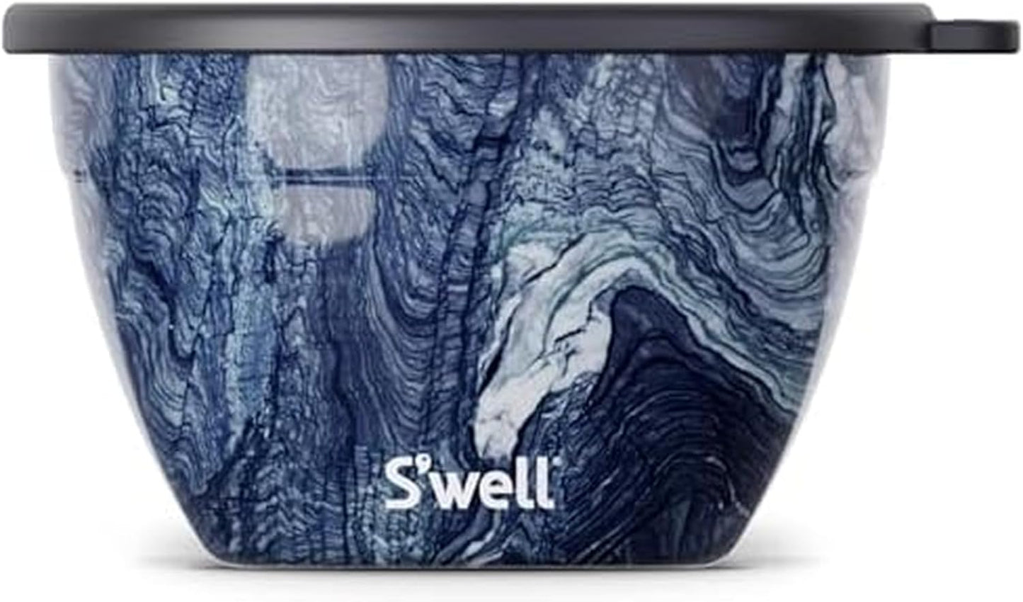 Swell Stainless Steel 64oz Salad Bowl Kit for Easy Meal Prep