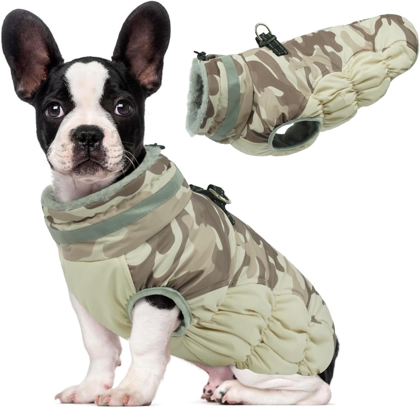 Lelepet Warm Dog Winter Coat for Medium Dogs - Waterproof Jacket