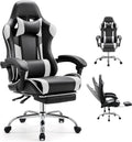 Ergonomic Gaming Office Desk Chair with Footrest - Comfortable