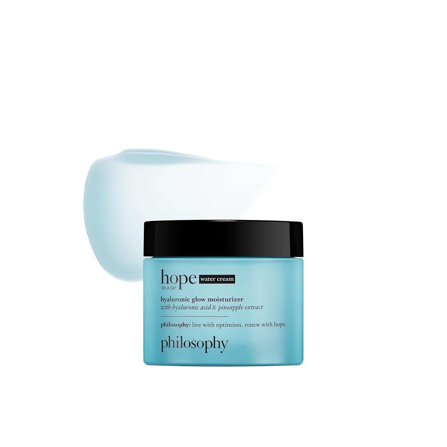 philosophy hope in a jar glow water cream moisturizer review