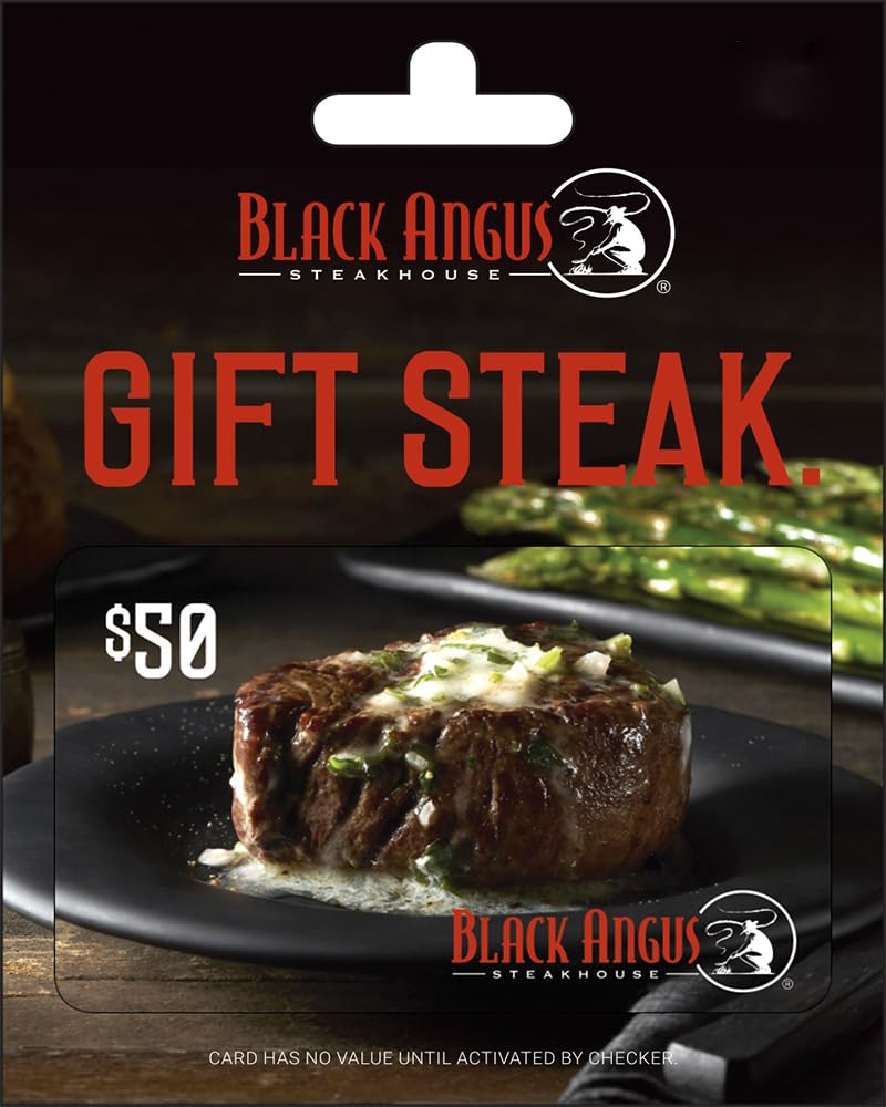 Black Angus Gift Card for Memorable Dining Experiences