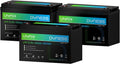 12V 100Ah LiFePO4 Lithium Battery (3 Pack) - Long-Life RV & Solar