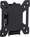 Tilting TV Wall Mount Bracket for Small TVs and Monitors - Low-Profile