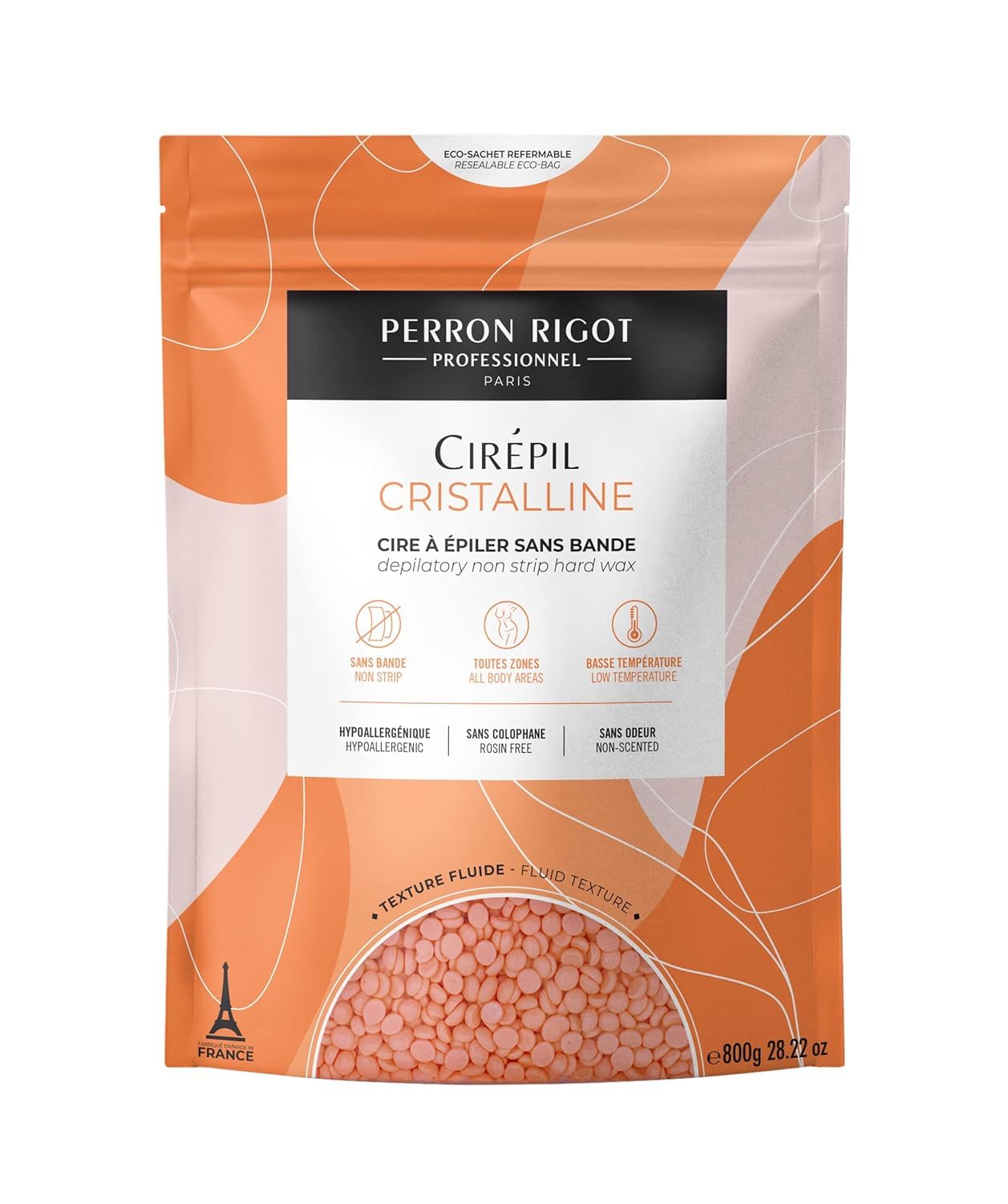Cirepil Cristalline Wax Beads for Sensitive Skin - 800g