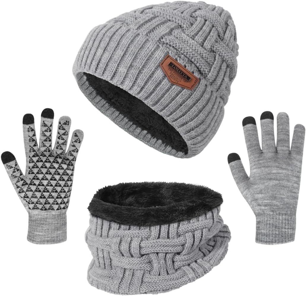 Loritta Winter Hat Scarf Gloves Set - Ultimate Warmth!