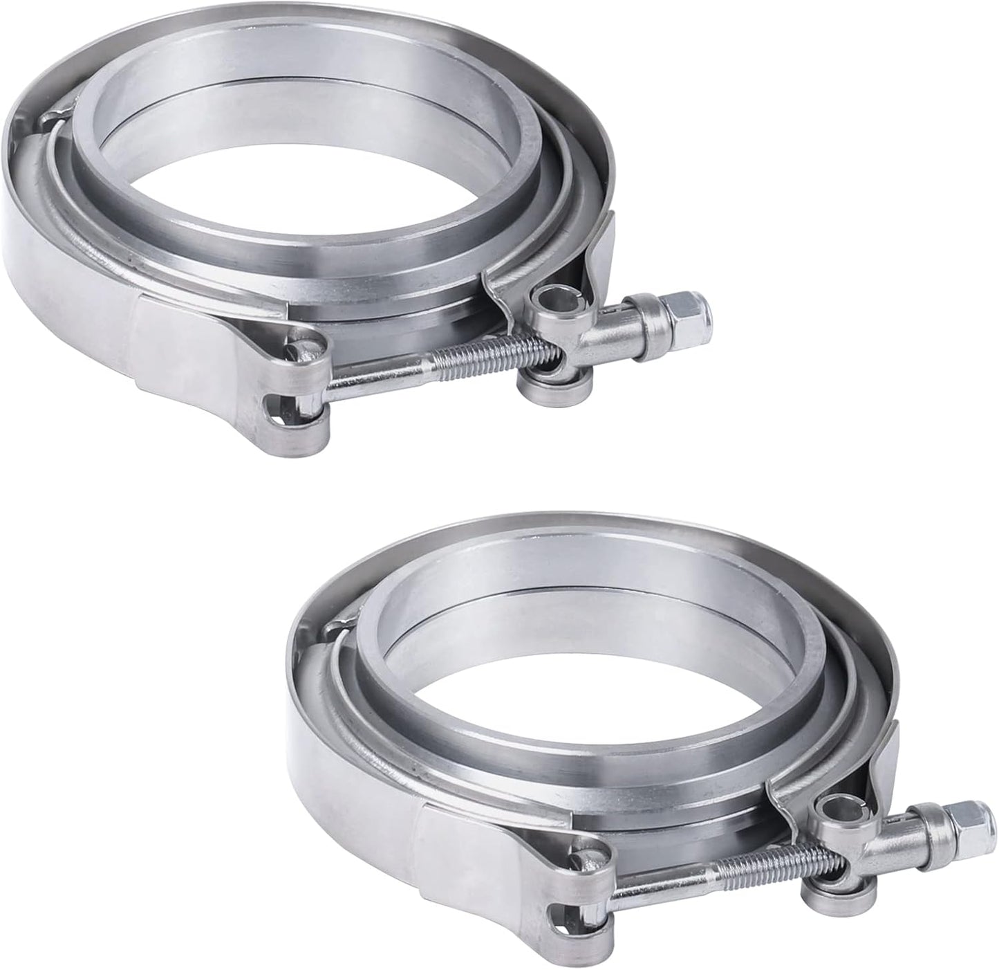 JDMSPEED 3 V-Band Flange & Clamp Kit for Turbo Exhaust Systems