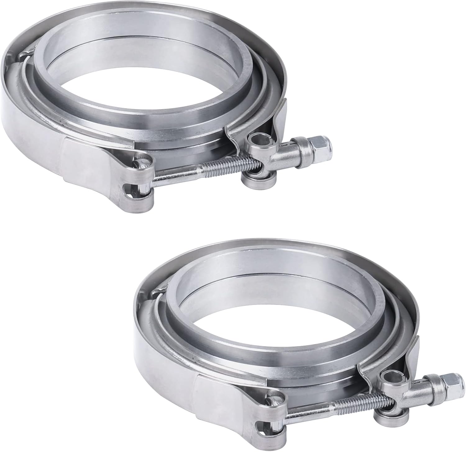 JDMSPEED 3 V-Band Flange & Clamp Kit for Turbo Exhaust Systems