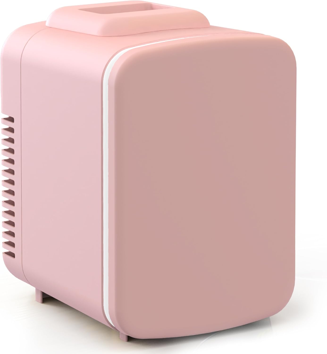 Compact 4L Mini Fridge for Skincare, Beverages, and More
