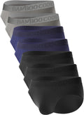 BAMBOO COOL Men's Underwear Briefs - Breathable 3D Pouch Comfort Shoes