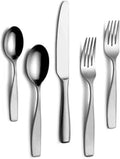 Satin Loft 45-Piece Stainless Steel Flatware Set - Service for 8
