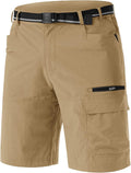 TACVASEN Men's Summer Outdoor Shorts Quick Dry Cargo (Style DBT3)