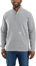 Carhartt Men's Midweight Quarter Zip Mock Neck Sweatshirt - Loose Fit