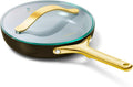 Caraway Mini Fry Pan 8in with Glass Lid - Compact Nonstick Cooker