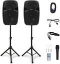 Costzon Portable 3000W PA Speaker System for Parties and Events