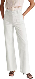 Allimy Womens High Waisted Straight Leg Baggy Boyfriend (Style VN45)