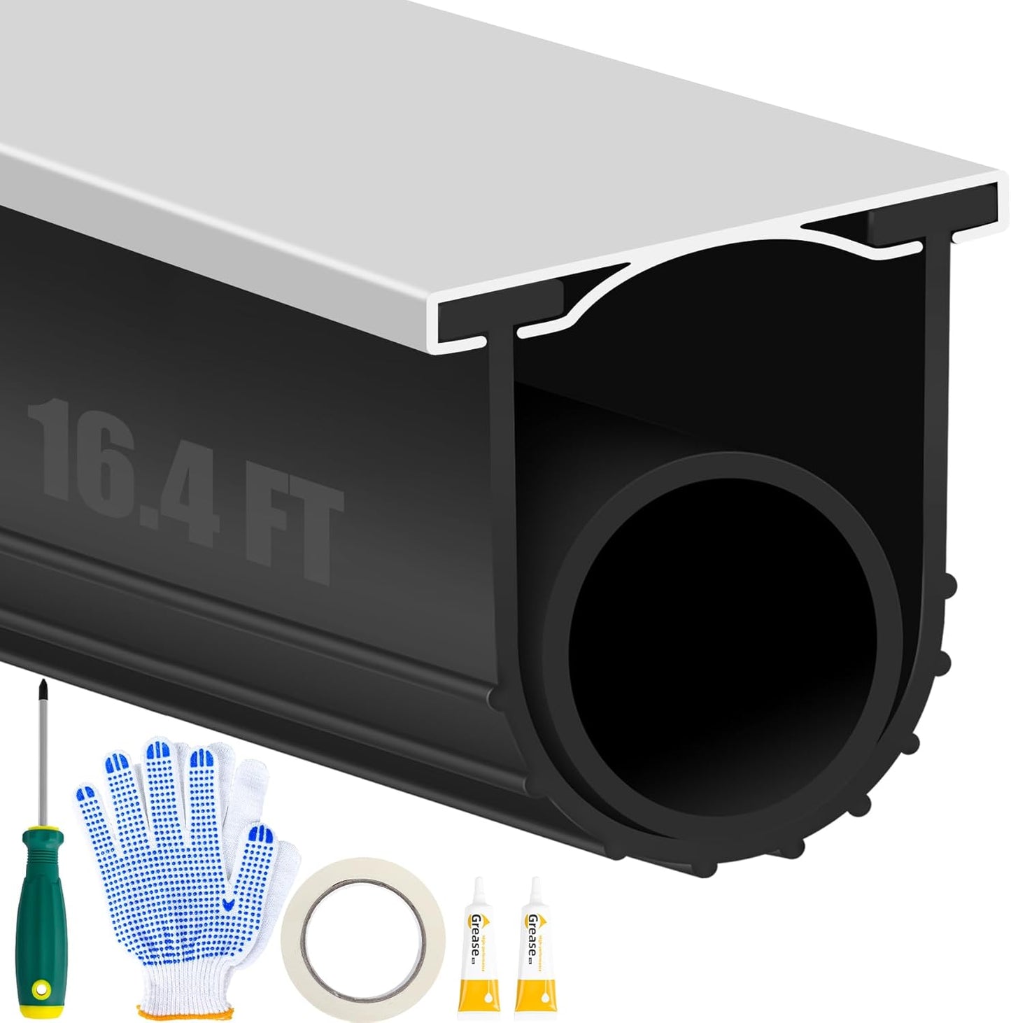 ToLanbbt Garage Door Bottom Rubber Seals for Weatherproofing