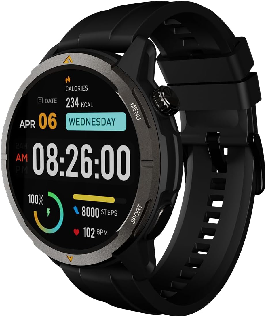 AGM Legion Rugged Smart Watch: Durable, Waterproof & Feature-Packed