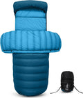 ATEPA Down Sleeping Bag, Recycled 650FP 4-Season Compact - Warm