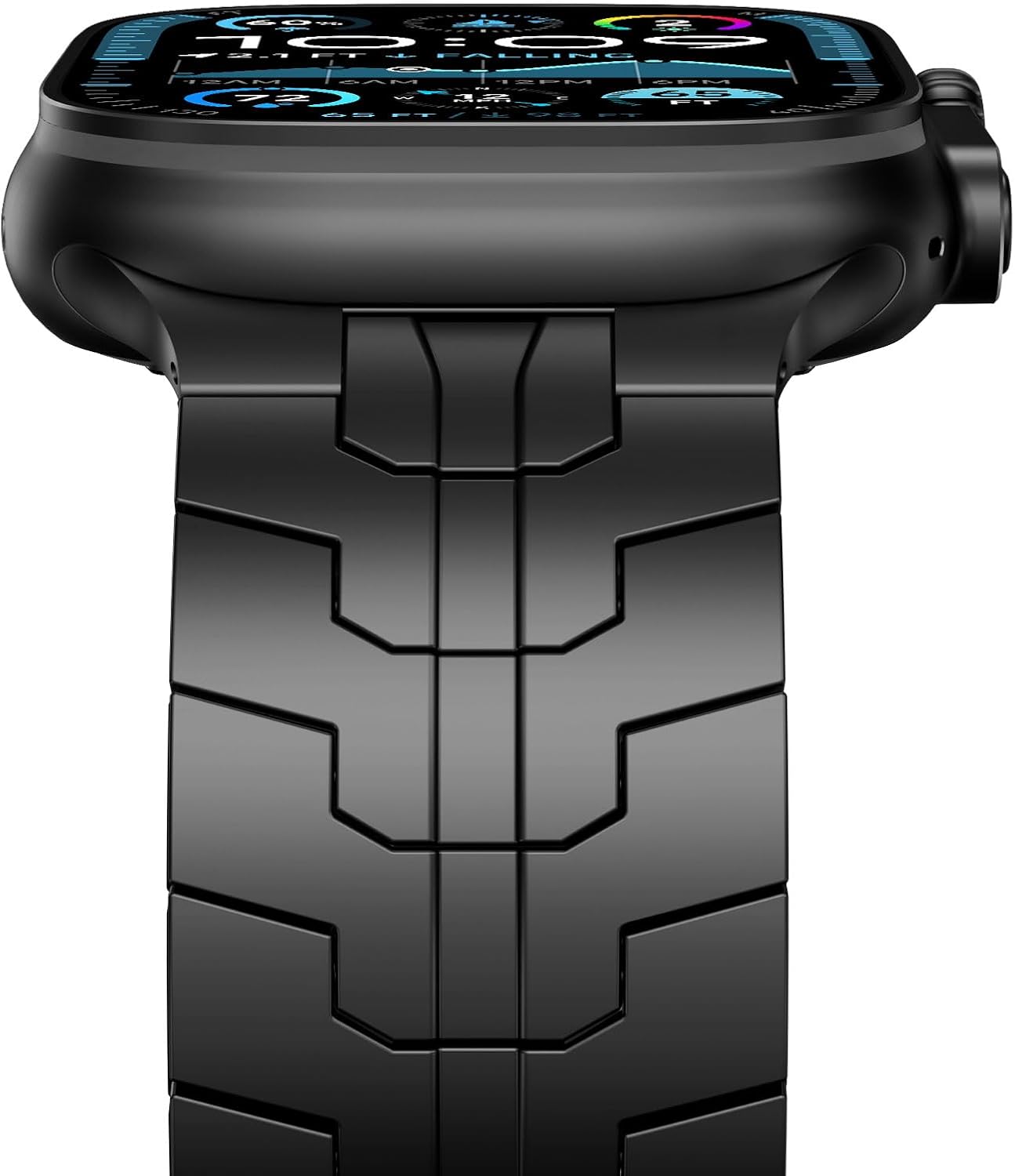 Grade 2 Titanium Stainless Steel Band for Apple Watch Ultra 2
