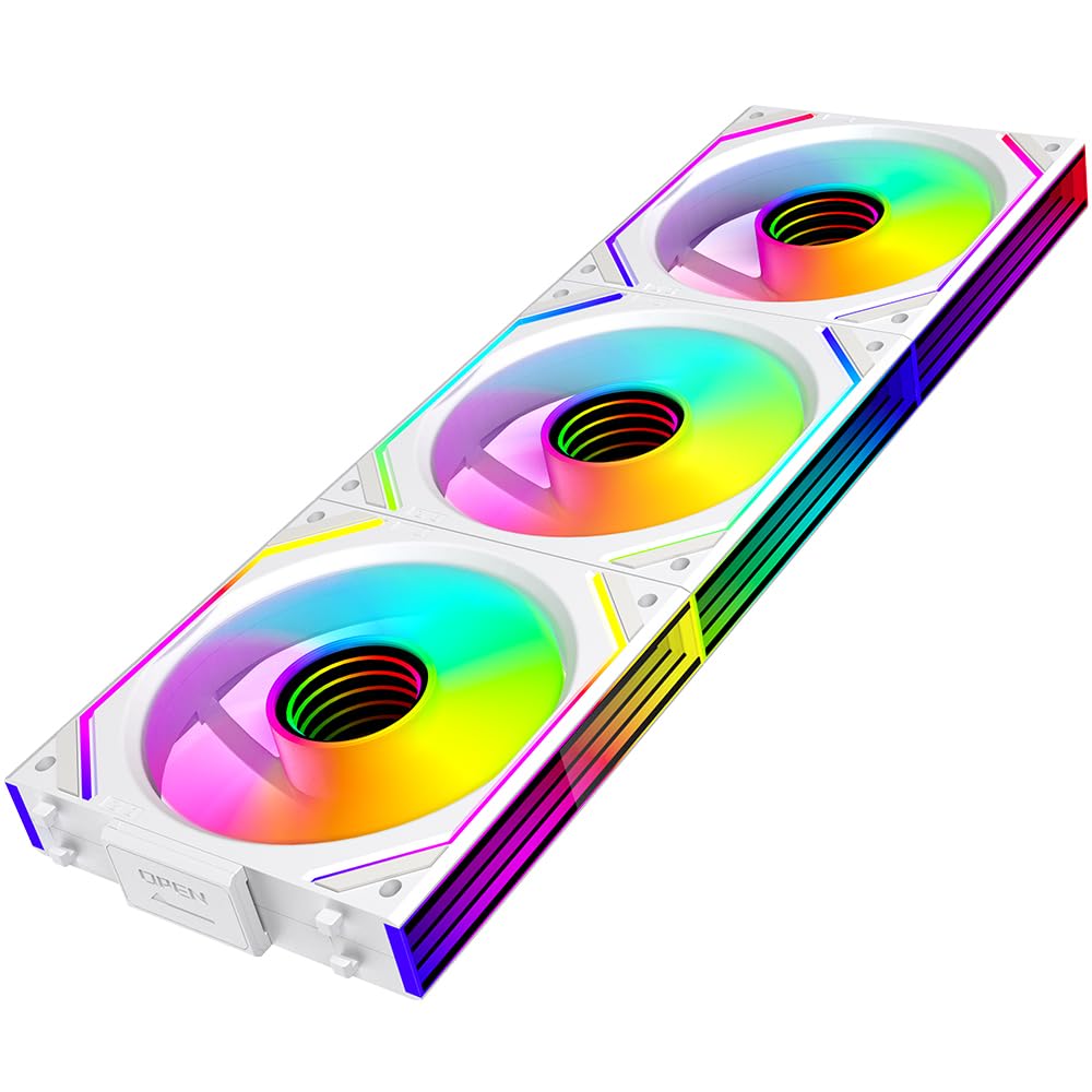 Jungle Leopard Interstellar V2 120mm Case Fan with ARGB Lighting