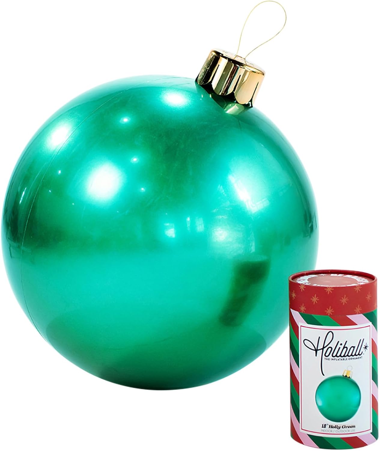 Inflatable Holiday Ornament for Indoor and Outdoor Decor