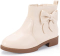 PANDANINJIA Girls Sofia Sweet Short Ankle Boots - Comfortable Dress
