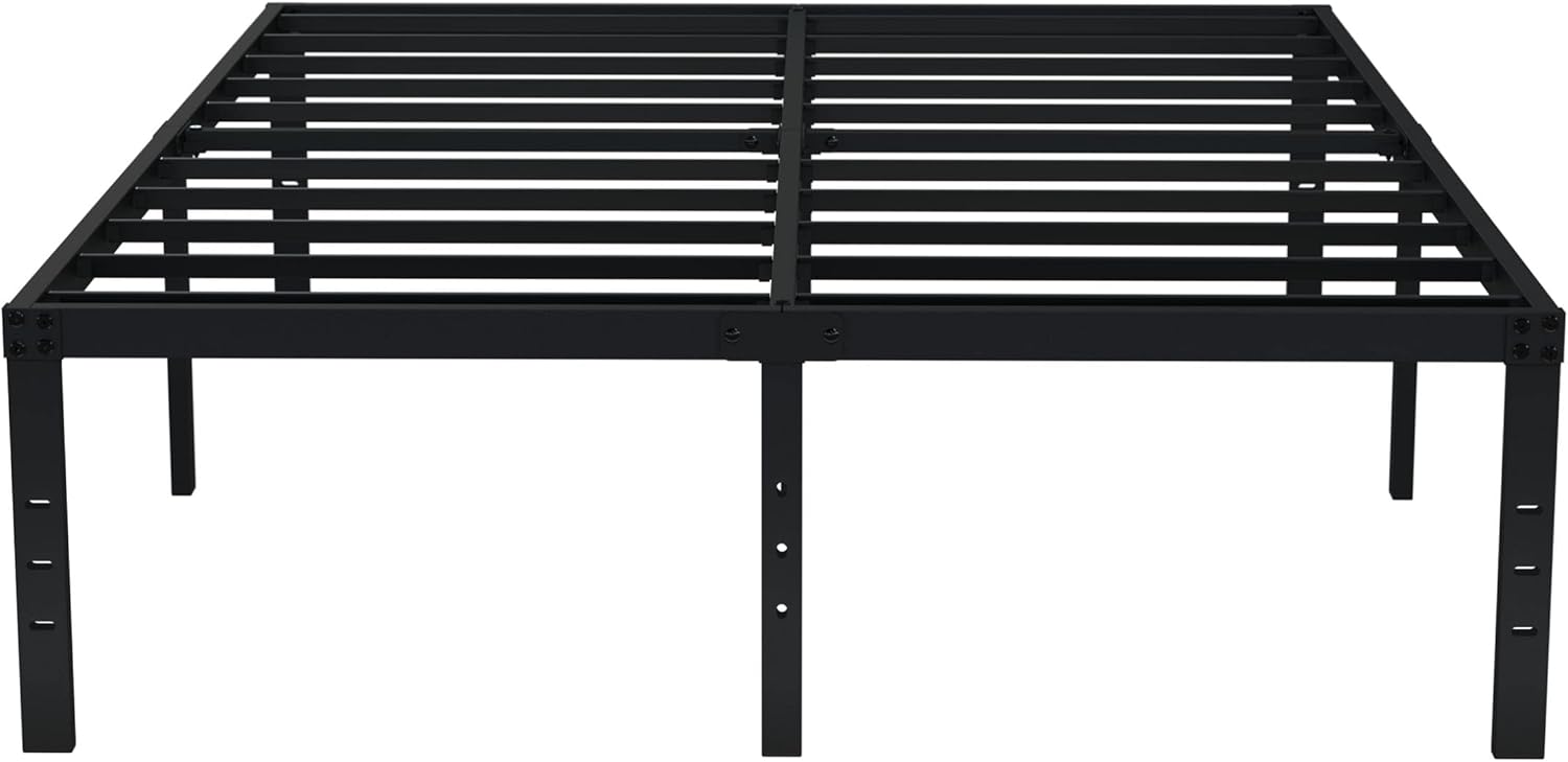 Heavy Duty California King Bed Frame with Large Storage Space