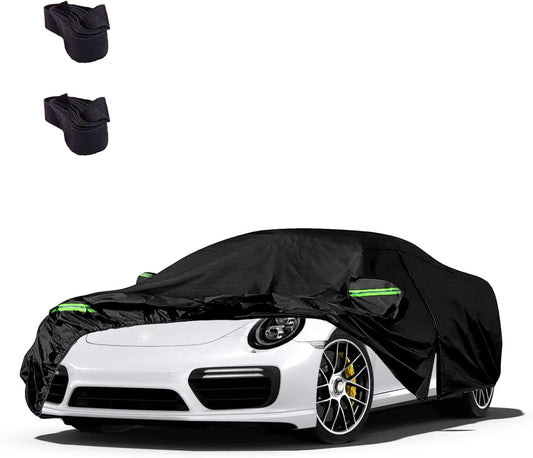 Waterproof Car Cover for Porsche 911 with Zipper Door Access