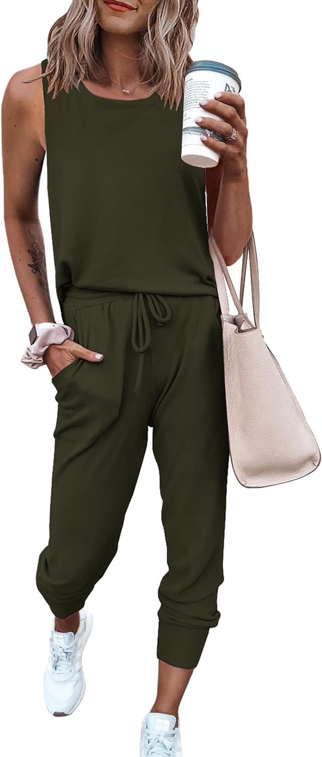 PRETTYGARDEN Women's Two Piece Outfit Sets for Summer Comfort