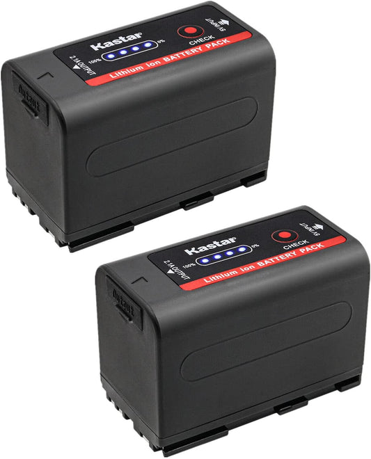 Kastar BP-950G Pro Battery 2-Pack for Canon Cameras and More