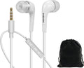 SAMSUNG 3.5mm Stereo Earphones with Remote - Original OEM - White