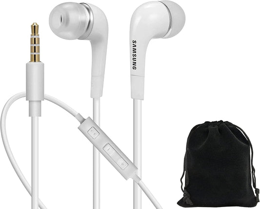 SAMSUNG 3.5mm Stereo Earphones with Remote - Original OEM - White