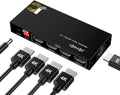 1x4 HDMI Splitter 4K@60Hz 4:4:4 - Mirror One Source to Four Displays