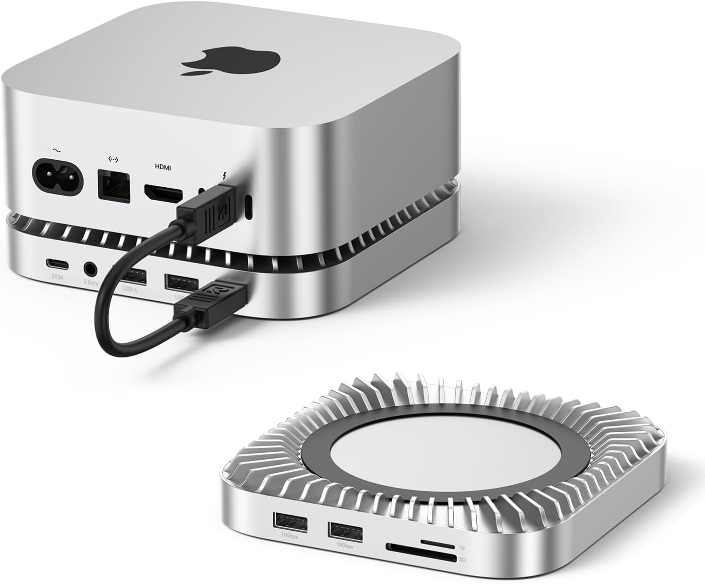 Raycue Mac mini M4 Dock & Stand with 8TB SSD Enclosure