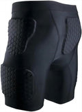 Men's Padded Compression Pants Protector - Low-Profile Girdle
