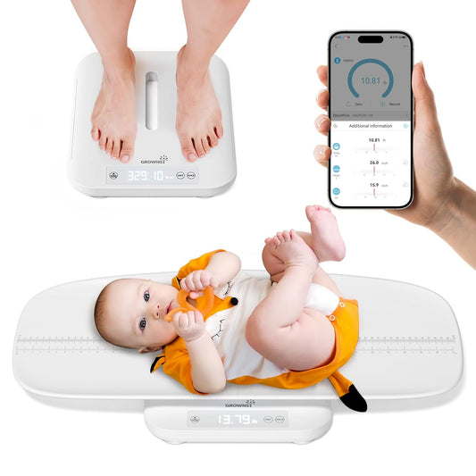 GROWNSY Smart Scale: Track Baby/Pet Growth Easily!