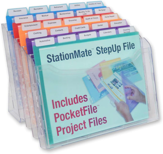Ultimate Office StationMate Desktop Organizer for Efficient Filing