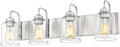 zeyu 28.5 in Bathroom Wall Light Over Mirror - Minimal Industrial