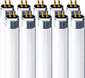 LUXRITE F54T5/841/HO 54W 46in T5 Fluorescent Tube Light Bulb - Bright