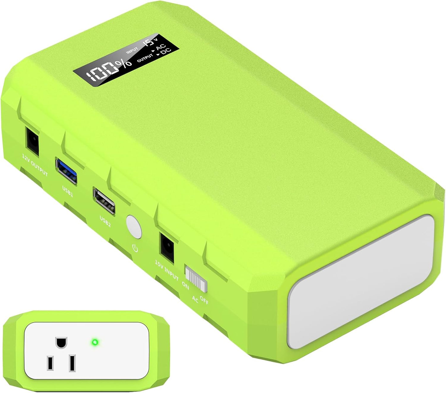 Portable Power Station: 65W AC Outlet for On-The-Go Power