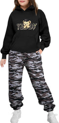 Arshinet Girls 2 Piece Hoodie Sweatsuit Set - Cozy Fall Outfit Brand
